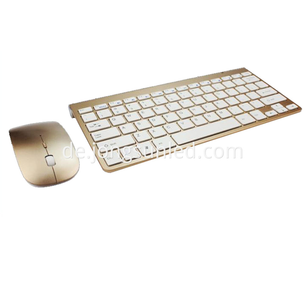 Golden Keyboard Mouse 3